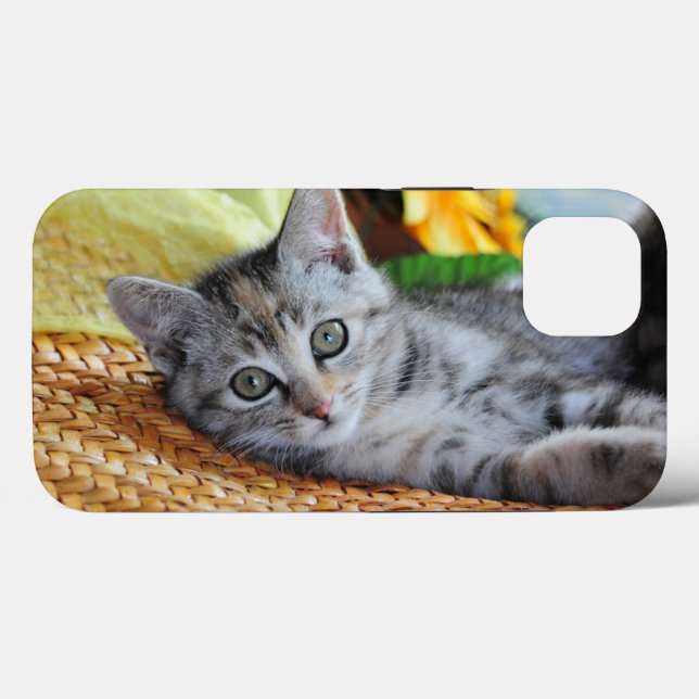 Cutest Baby Animals | Kitten Lounging Case-Mate iPhone Case (Back (Horizontal))