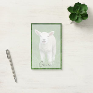 Cutest Baby Animals Lil Lamb Post-it Notes