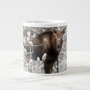 Cutest Baby Animals   Moose Calf Large Coffee Mug