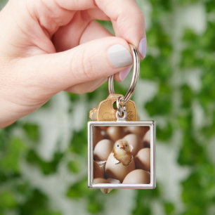 Cutest Baby Animals New Baby Chick Keychain