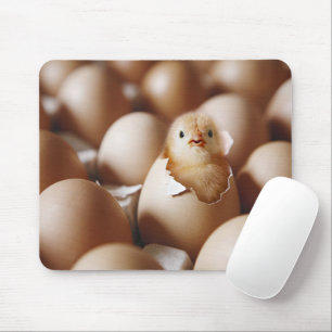 Cutest Baby Animals   New Baby Chick Mouse Pad