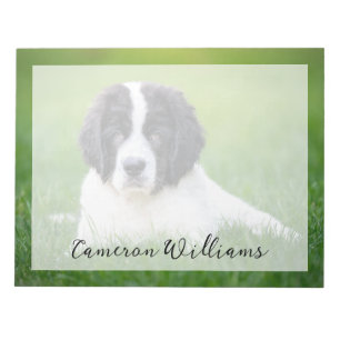 Cutest Baby Animals   Newfoundland Puppy Notepad
