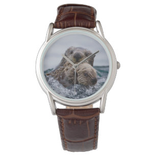 Cutest Baby Animals   Otter Baby & Mother Watch