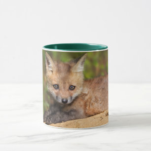 Cutest Baby Animals Red Fox Pup Mug