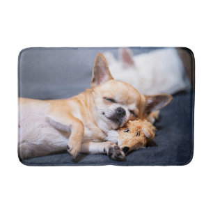 Cutest Baby Animals   Red-haired Chihuahua Dog Bath Mat
