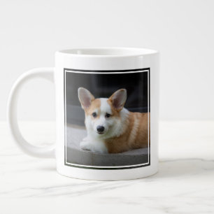 Cutest Baby Animals Relaxing Corgi Puppy Large Coffee Mug