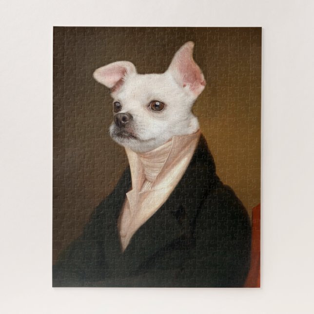 Cutest Baby Animals | Royal Chihuahua Portrait Jigsaw Puzzle (Vertical)
