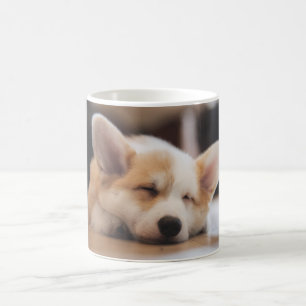 Cutest Baby Animals Sleepy Corgi Coffee Mug