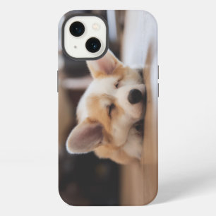 Cutest Baby Animals   Sleepy Corgi iPhone 13 Case