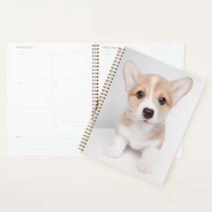 Cutest Baby Animals Tiny Corgi Planner