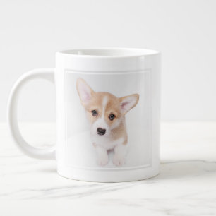 Cutest Baby Animals Young Corgi Puppy Large Coffee Mug