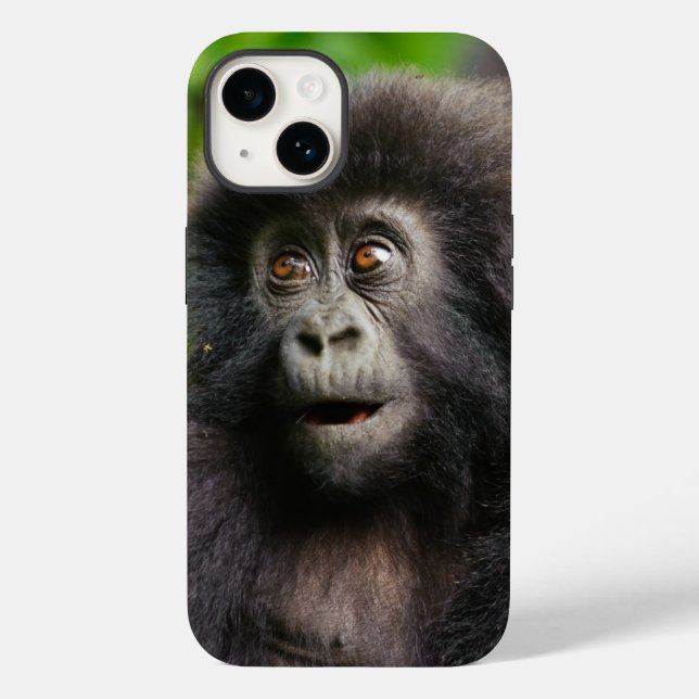 Cutest Baby Animals | Young Mountain Gorilla Case-Mate iPhone Case (Back)