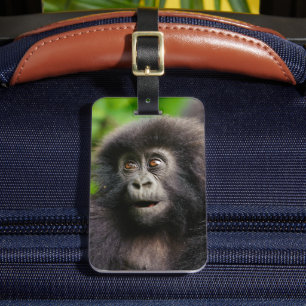 Cutest Baby Animals   Young Mountain Gorilla Luggage Tag