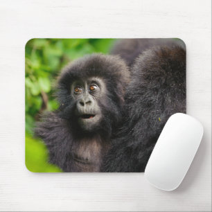 Cutest Baby Animals   Young Mountain Gorilla Mouse Pad