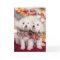 Cutest Bichon Frise dogs Christmas card