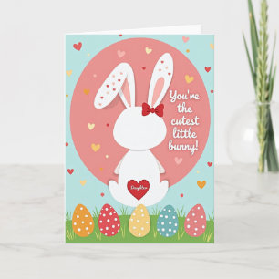Cutest Bunny Daughter Card