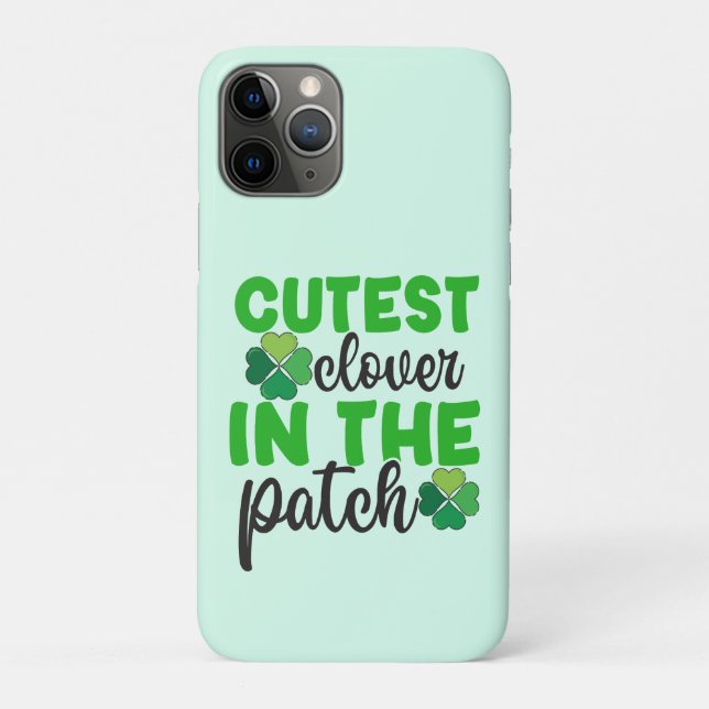 Cutest Clover in The Patch-61106 Case-Mate iPhone Case (Back)
