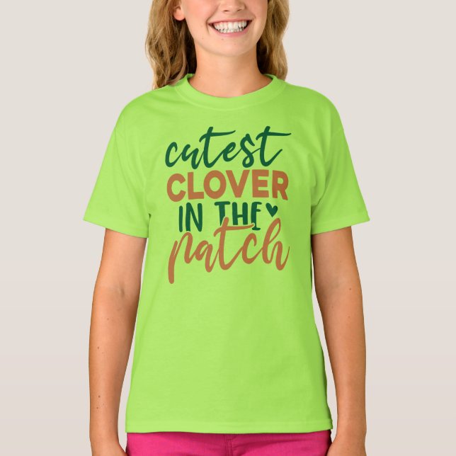 Cutest Clover in The Patch St Patrick's-60863 T-Shirt (Front)