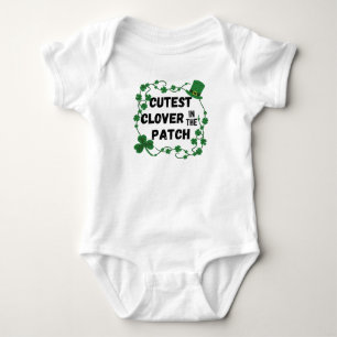 Cutest Clover in the Patch St. Patrick's Day Baby Bodysuit