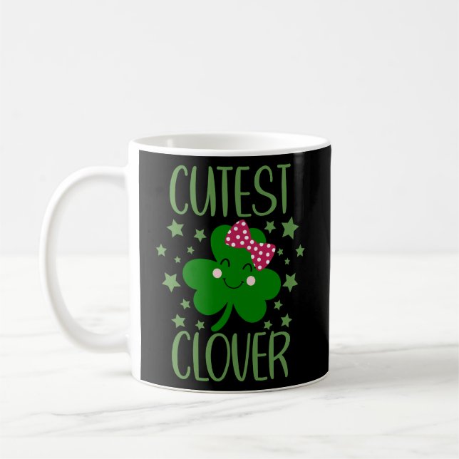 Cutest Clover – St. Patrick’s Day Coffee Mug (Left)