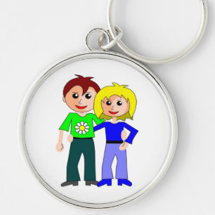 CUTEST COUPLE KEYCHAIN