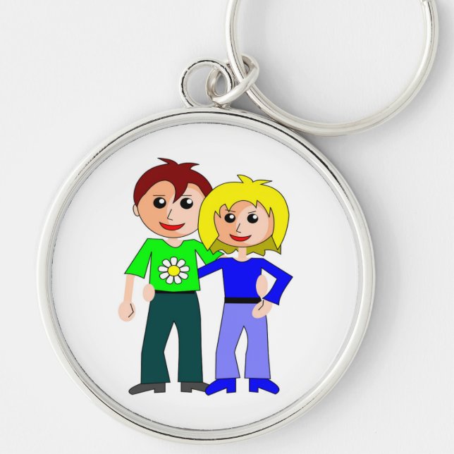 CUTEST COUPLE KEYCHAIN (Front)