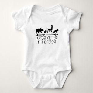 Cutest Critter in the Forest Baby Bodysuit