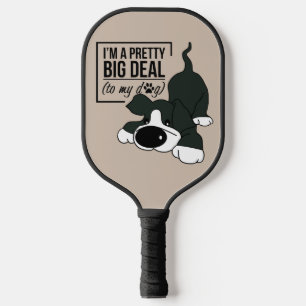 Cutest Dog Ever Pickleball Paddle