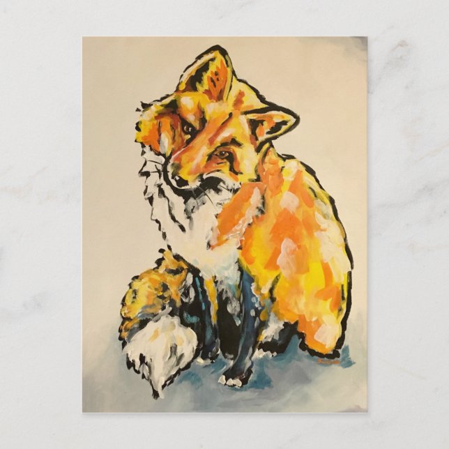 Cutest Fox Postcard (Front)