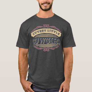 Cutest Little Cowgirl Country Western T-Shirt