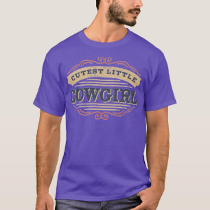 Cutest Little Cowgirl Country Western T-Shirt