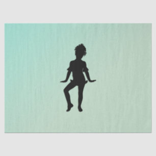 Cutest Little Dancer Green  Tissue Paper