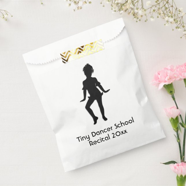 Cutest Little Dancer Personal Text Favour Bag (Sealed)
