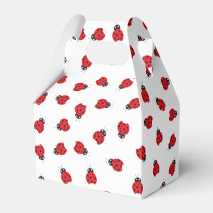 Cutest Little Ladybug Kids Birthday Party Favor Box