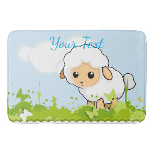 Cutest Little Lamb Bath Mat