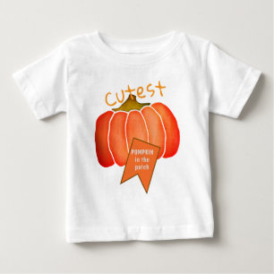 Cutest Pumpkin Fall Birthday Baby T-Shirt