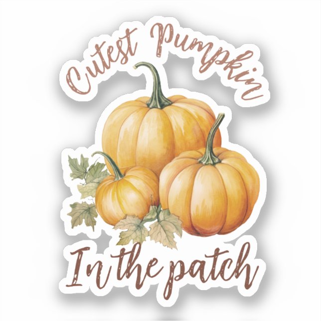 Cutest Pumpkin in the Patch (Front)