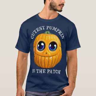 Cutest Pumpkin In The Patch Adorable Halloween Cos T-Shirt