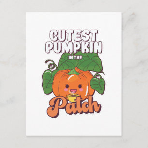 cutest pumpkin in the patch enclosure card