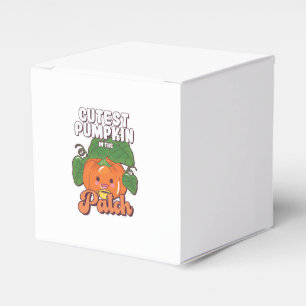 cutest pumpkin in the patch favor box