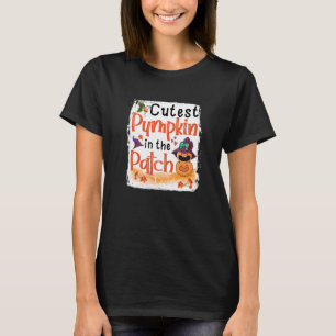 Cutest Pumpkin In The Patch Funny Fall Premium T-Shirt