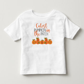 Cutest Pumpkin in the Patch Toddler Ruffle Tee
