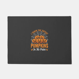 Cutest Pumpkins In The Patch Teacher Halloween_1 Doormat