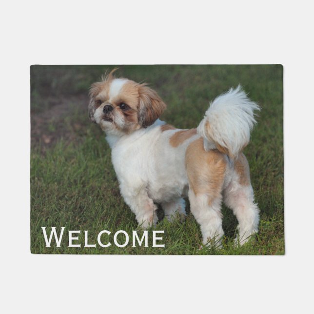 Cutest  Shih Tzu Doormat (Front)