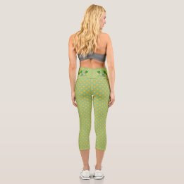 Cutesy Luck for the Irish High Waisted Capris