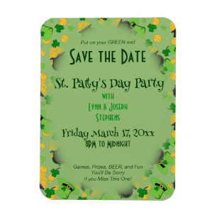 Cutesy Luck for the Irish Magnet