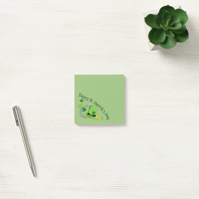 Cutesy Luckfor Irish Post-It Notes (Bureau)