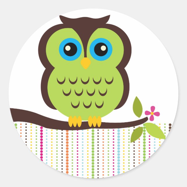 Cutesy Owl Stickers (Front)