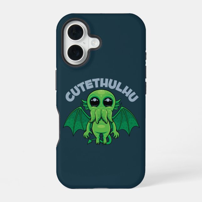 Cutethulhu iPhone 16 Case (Back)