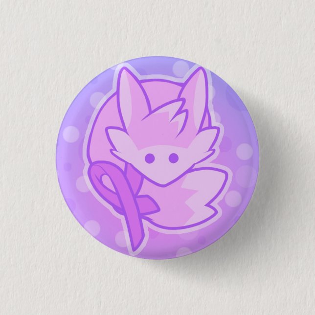 CuteWolf Support Pin (Front)